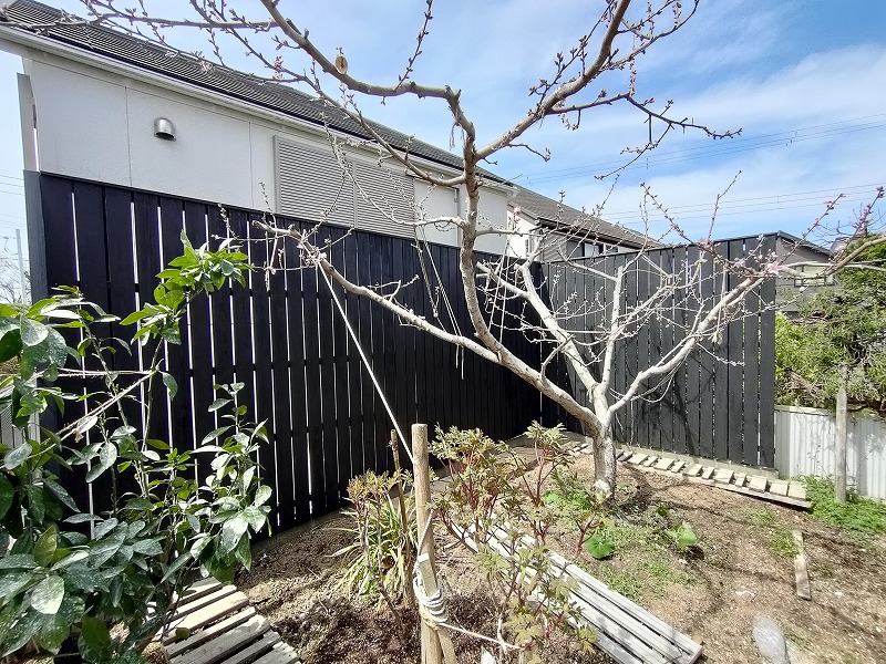 【ブログ】O邸枯れ葉落下防止柵取付け工事(神戸市)