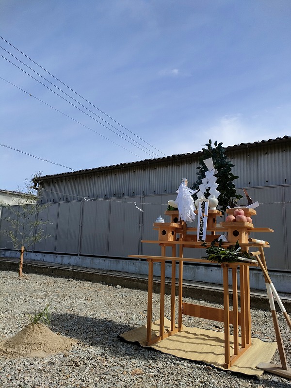 【ブログ】夫婦の終の住みかとして 木の家平屋の地鎮祭